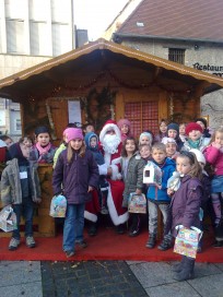 Les enfants de l’accueil périscolaire et de l’accueil de loisirs ont fêté Noël !